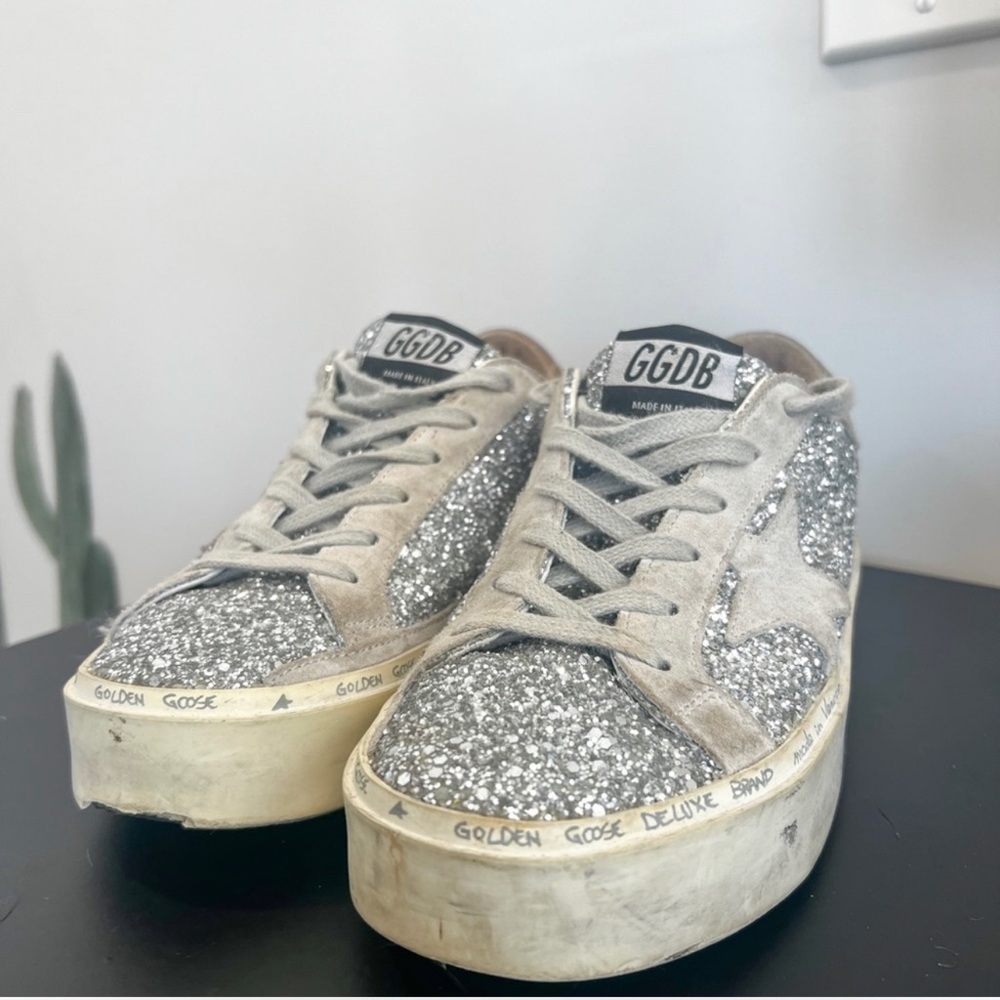 Golden Goose Hi Star Glitter
